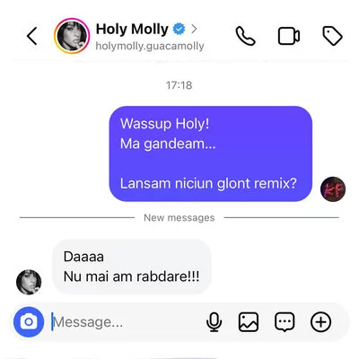 Killa Fonic, Holy Molly - Niciun Glonț Nu Doare Cât Dragostea